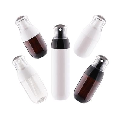 China Custom Cosmetic PETG Spray Boston Bottle 30ml 50ml 100ml 120ml 150ml 180ml Fine Mist Spray Plastic Bottles For Travel Packaging for sale