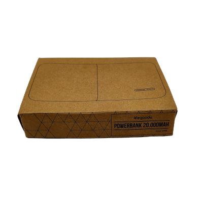 China Recyclable Custom Size Corrugated Kraft Paper Box For Treasure Filler Box for sale