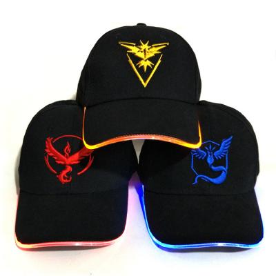 China COMMON led light cap cap, cool embroidery led baseball cap hatbaseball hats for unisex for sale