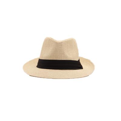 China Image Promotion Fashion Women New Overflowing Straw Summer Beach Sun Outdoor Panama Straw Hat For Ladies for sale