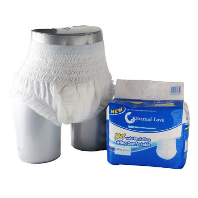 China Wholesale Soft Print Printed Incontinence Disposable Pull Up Pants To Type Bulk Adult Diaper for sale