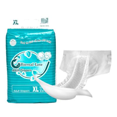 China OEM ODM Ultra Thick Breathable Soft Warm Incontinence Plain Weave Adult Diapers For The Elderly for sale