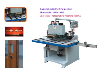 China door lock holes making machine door lock slot process machine MXZF1560 à venda