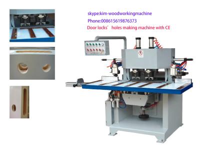 Cina MXZ1560D wood door lock hole mortiser milling and drilling machine in vendita