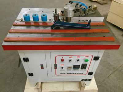 China Veneer edge banding machines QZB-50 manual edge bander for sale