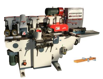 China Heavy duty 4 side planner four sides moulder wood moulding machines list à venda