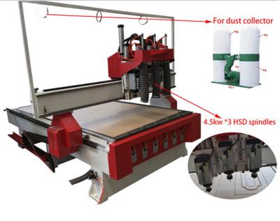 China Puerta de gabinete de madera que hace la máquina KC1325A-3S del router del CNC en venta