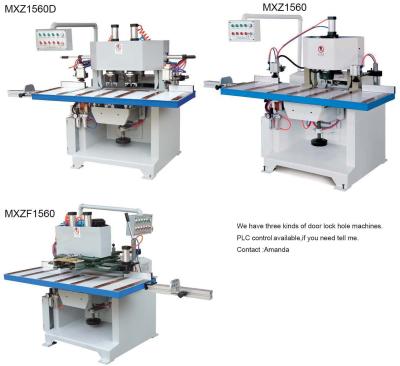 China Proveedor chino profesional de la fábrica de puerta de la cerradura del agujero de la máquina de madera de la mortaja en venta