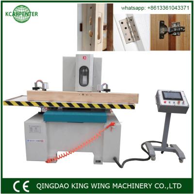 China Maquinaria de carpintería de madera profesional de la puerta de Mortiser del cincel del oscilación del CNC en venta