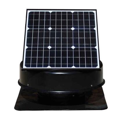 China Good Quality Wholesale Customized Solar Powered Fan Roof Solar Fan 2100 CBM Per Hour for sale