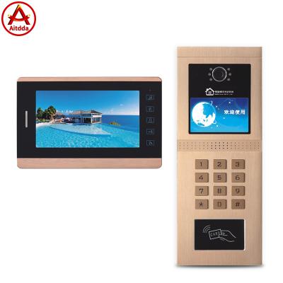 China Support Up To 9999 Household Full Digital TCP/IP IP Video Intercom For Buildings Muti-unit Video Intercom for sale