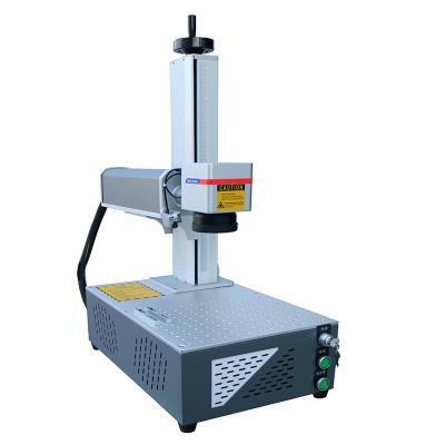 China High Quality Deep Marking Metal Fiber Laser Marking Machine 20w Handheld Portable Fiber Laser Marking Machine For Metal Plastic Paper for sale