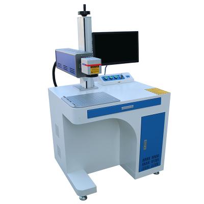 China Low Price Desktop 20w 30w CO2 Deep Laser Marking Machine For Pet Bottles Leather Wood Laser Marking Machine for sale