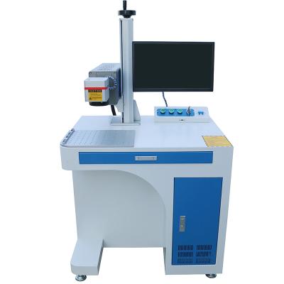 China China Factory Direct Sales 20w 30w Deep Metal Desktop CO2 Laser Marking Machine For Wood Leather Plastic Paper for sale