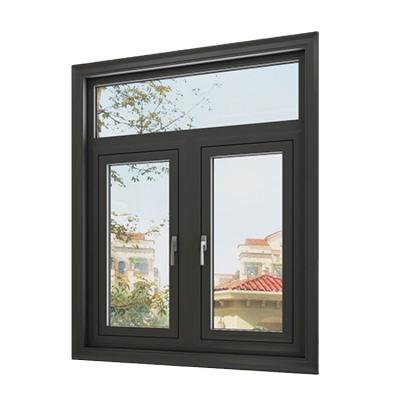 China Alwew Cheap Folding Alwew Aluminum Roof Crank Aluminum Casement Window Triple Pane Balcony Aluminum Screen for sale