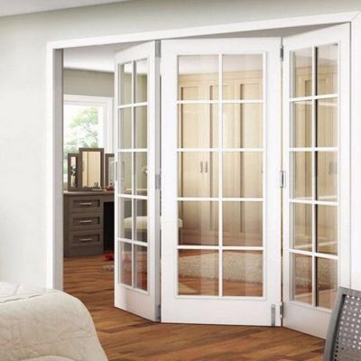 China High Rate Accordion Doors Interior Pvc Folding Door Of Decoration Redemption for sale