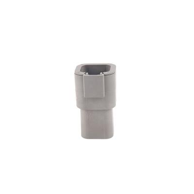 China Automotive Original In Stock Housing For Terminals German Male Connector With WEDGELOCK, Centerline, Sealable, Grey, DTP04-4P for sale