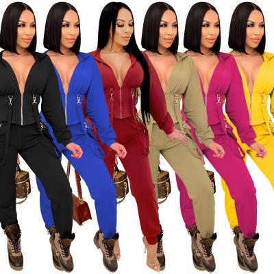 China Yizhilong 2021 Breathable Casual Low Cut Tracksuits Women's Hoodies Set Plain Sweat Suits Woman Sweatpants Sweatsuit Two Piece Sets Women for sale