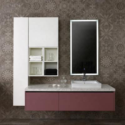 China Eco - Friendly Hotel Custom Furniture American Style Bathroom Vanity Cabinet Combo for sale