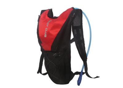 China Various Color Water Pouch Backpack , Mountain Bike Rucksack With Water Bladder for sale