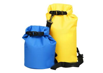 Chine Sacs secs imperméables de la coutume 100% jaunes/matériel bleu de PVC de la couleur 500D à vendre