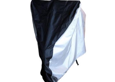 China Black / Silver 190T Oxford Fabric Bike Cover for Mountain Bicycle / Road Bike for sale