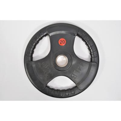 China Universal Rubber Barbell Weight Plate Fitness Weightlifting Disc Plate Gym for sale