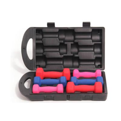 China Universal Strength Training Fitness Logo Neoprene Dumbbell For Gym Custom Price 3Pairs for sale