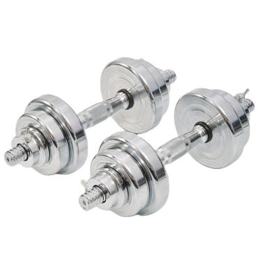 China Good Quality Exercise Dumbbell Universal Commercial Rack All Steel Dumbbell Set for sale