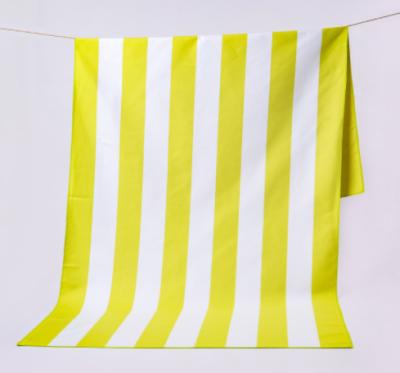 China Hotel Kitchen 250gsm Factory Direct Sale Home Colorful Striped Beach Towel for sale