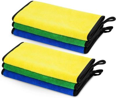 China Sustainable Professional High Quality Cleaning And Microfiber Towelhousehold Car Washing Owel Double Sided for sale