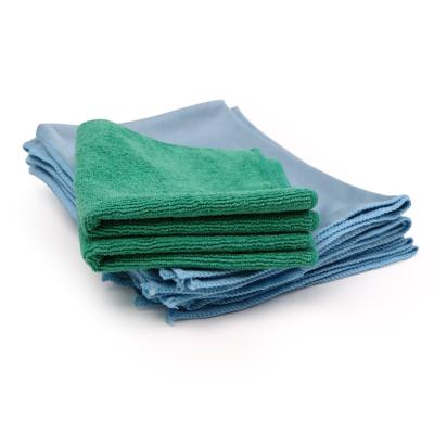 China Premium Quality Stocked Microfiber Glass And Window Cleaning Cloths , Microfiber Cloth for sale