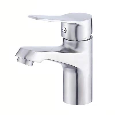 China Best Factory Direct Sale Mixer Taps Metered Cold-Hot Water Sink Household Basin Faucet For Bathroom for sale