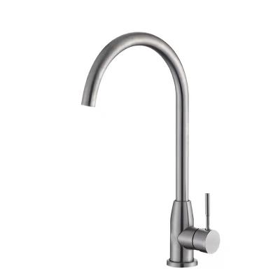 China Modern Hot Selling Stainless Steel Leading Body Modern Brass Kitchen Mixer Pull Down Kitchen Sink Faucet for sale