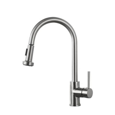 China Pull Out Spray Stainless Steel Pull Out Kitchen Faucet Kitchen Fountains With Spray Head Kitchen for sale