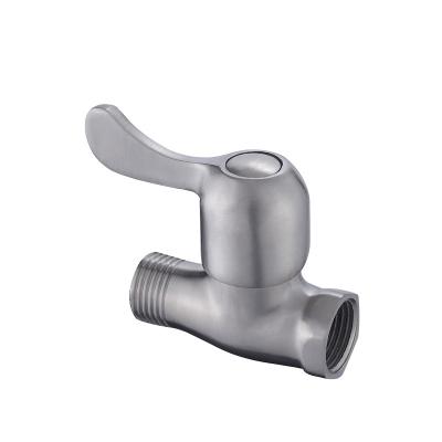 China 304 Stainless Steel Serviceable DN15 Triangle Valve 12 Pipeline Stop Valve Straight Tap for sale