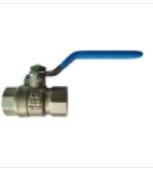 China Oem Nickel Plating 2 Brass Ball Valve With Steel Handle en venta