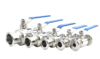 Cina 0.5 Inch Stainless Steel Sanitary Ball Valve Water Media in vendita