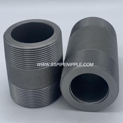 China Seamless Black Pipe Nipple 2