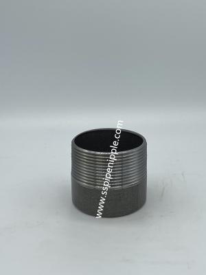 China Schweißens-Nippel-/halb Schwarz-Stahlrohr-Nippel 3/4 x 50mm galvanisierte Stahlrohr-Nippel zu verkaufen