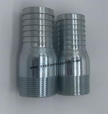 China Abrasión plateada Steel estándar de rey Combination Pipe Nipple buena resistente en venta