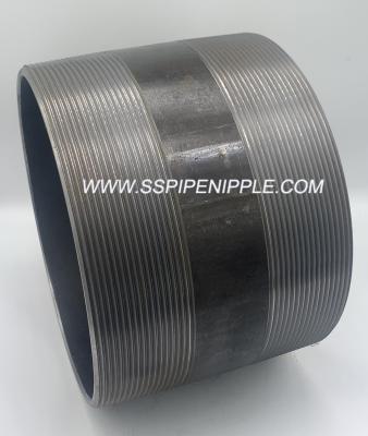 China Chemical Industry  Black Pipe Nipple Schedule 40 Carbon Steel Pipe for sale