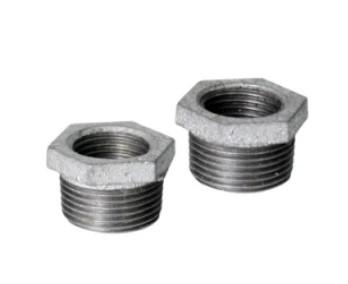 Κίνα Cast Iron Malleable Iron Threaded Fittings Bushing For Gas / Oil Industry προς πώληση