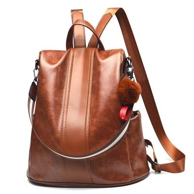 China New Arrival Cartella Bag Backpack Large Capacity Leather Unisex Water Resistant University Bags Portable for sale