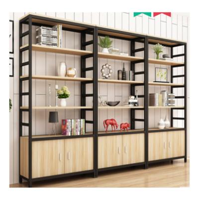 China Wooden Book Storage Home Shelf Storage Rack Rack or Beautiful Offices Commercial Modern Book Storage Bookcase for sale