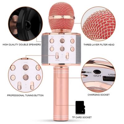 China Hot selling handheld microphone karaoke MIC color sw858 handheld microphone for sale