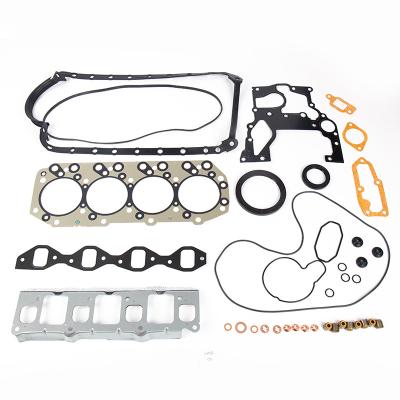 China High quality metal and rubber PASOU 4JA1 engine gasket overhaul gasket kit 5-87812706-1 for ISUZU JMC1030 TFR 4JB1 spare parts for sale