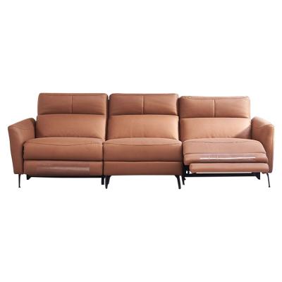 China Home Furniture Reclining Modern Leather Sectional Recliner Sofa Electric Sofa Modern Living Room Furniture for sale