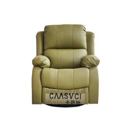 China Beautiful Modern Italian Leather Massage Couch Salon Sofas Sets, Genuine Leather Electric Salon Recliners for sale