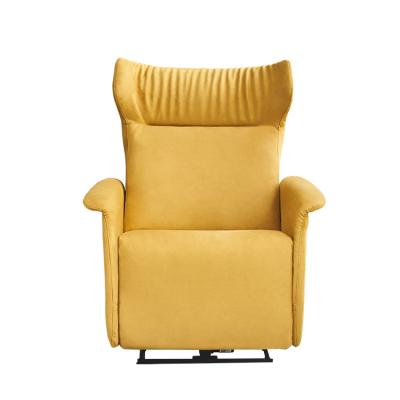 China Multifunctional Hot Sale Living Room Furniture Leather Recliner Single Arm Chair Functional Electric Leisure Sofa for sale